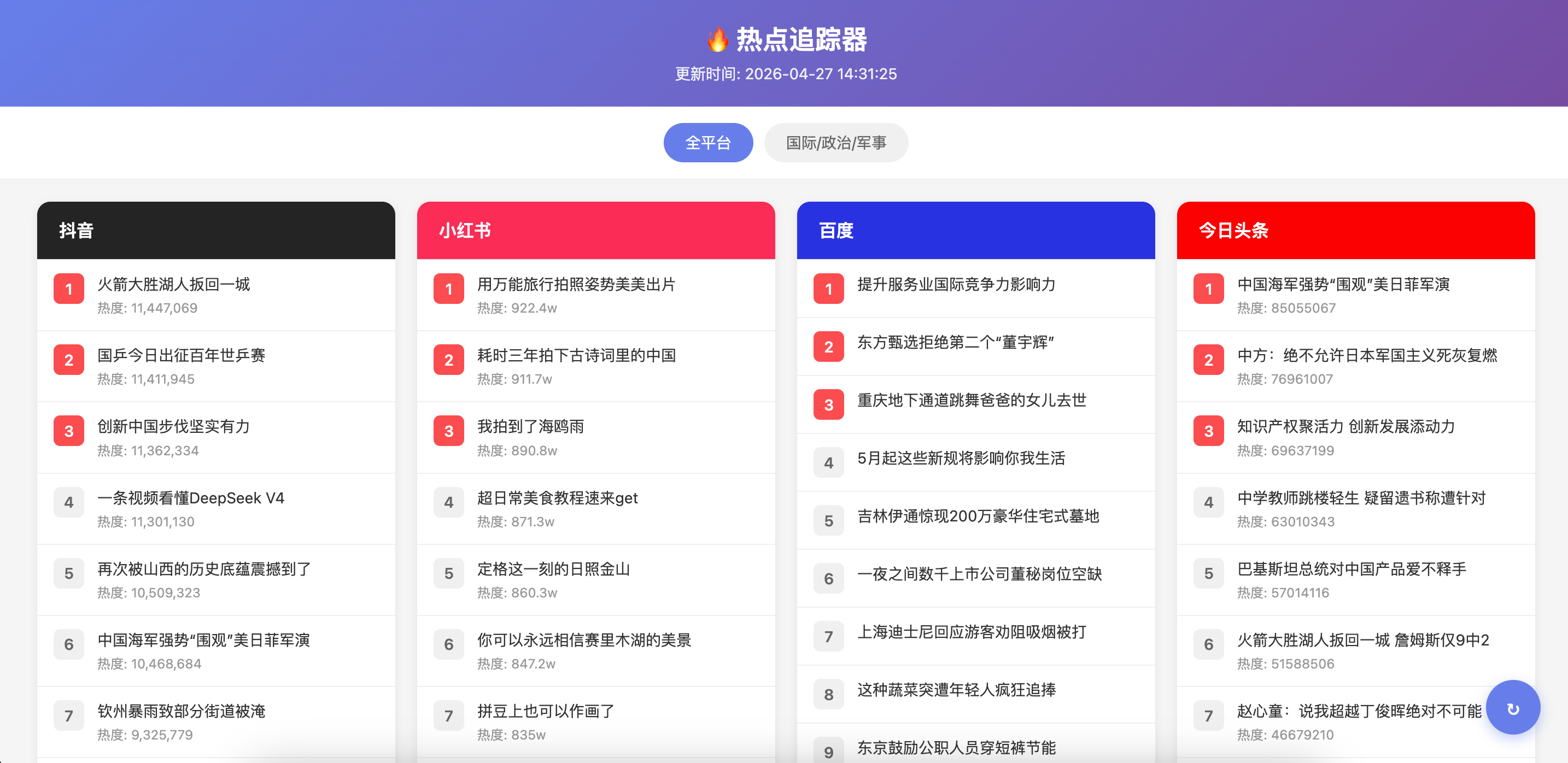 openspec生成产品的界面截图
